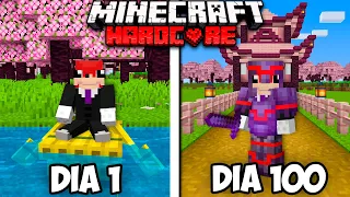 SOBREVIVÍ 100 Días en MINECRAFT HARDCORE pero en la 1.20 #2