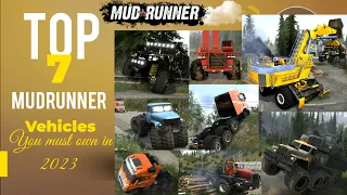 Top 7 Mudrunner mods you must own in 2023.