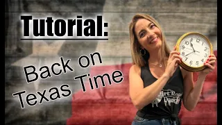 Back on Texas Time Dance Tutorial