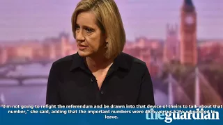 Amber rudd says boris johnson is 'backseat driving' over brexit