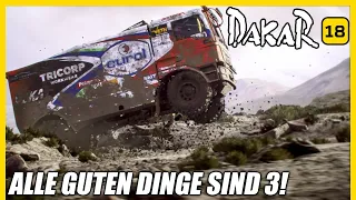 DAKAR 18: Ruta 40 DLC #2: Alle guten Dinge sind 3 | Dakar 2018 Gameplay German