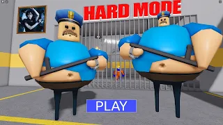 BARRY'S PRISON RUN! Roblox - HARD MODE Obby Walkthrough FULL GAME (obby)