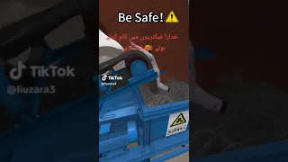 Be Careful During Work Safety First