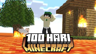 100 Hari di Minecraft 1.18.1 Tapi LAVA ONLY