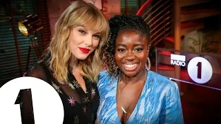 Taylor Swift talks music, politics and life with Radio 1's Clara Amfo