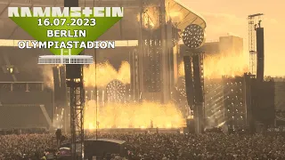 Rammstein Rammlied & Links 2 3 4 live OLYMPIASTADION Berlin 16. 7. 2023. 4k