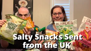 Americans Try Salty Snacks from the UK | Wheat Crunchies, Hula Hoops, Boundless