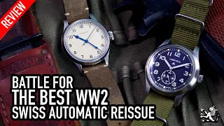 The Best WW2 Military Reissue? - Longines Heritage (38mm) vs Vertex M100A (40mm) Watch Review