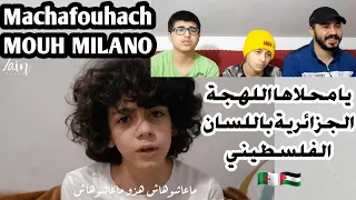 ردة فعلنا على طفل فلسطيني يغني ماشافوهاش لموح ميلانو ماشاءالله يامحلاها اللهجة الجزائرية على الشوام