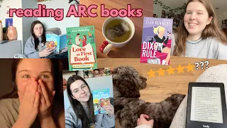 reading ARC books ⭐️ *spoiler free reading vlog*