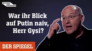 Gregor Gysi im Talk: War ihr Blick auf Putin naiv? | DER SPIEGEL