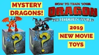 How to Train Your Dragon Hidden World  MYSTERY DRAGONS ! 2019 New Movie Mystery Dragons 2-packs