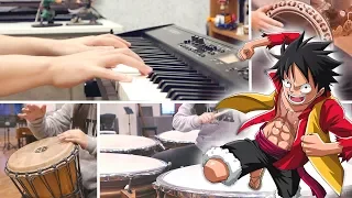 Overtaken｜ONE PIECE｜Piano & Percussion Cover｜SLSMusic