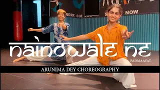 Nainowale Ne | Padmaavat | Neeti Mohan | Arunima Dey Choreography