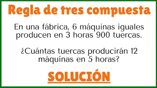 REGLA de TRES COMPUESTA▲▼ | PROPORCIONALIDAD Directa e Inversa