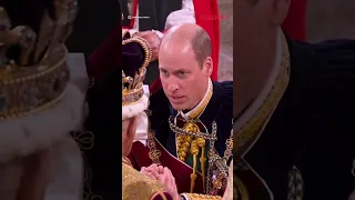 El juramento del príncipe William en la coronación del rey Carlos III #milenioshorts