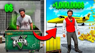 PASO de POBRE A MILLONARIO EN 24 HORAS en GTA 5 !! (MODS) - ElChurches