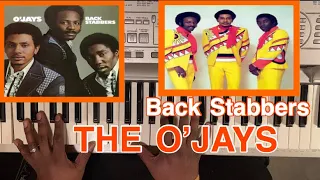 THE O’JAYS - BACK STABBERS (PIANO TUTORIAL) C minor