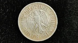 Germany 1973 coin 1 Deutsche Mark