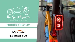 Magicshine Seemee 300 Smart Bike Taillight Review - feat. 300 Lumen + Brake Sensor + OptiTracing LED