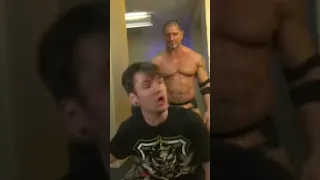 Fan interrupts Batista