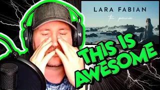 Lara Fabian  Ta peine Lyrics video REACTION