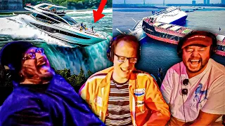 Sam, Nick & Charls React to Boat &  Ship Crashes  -- Sam Hyde, Nick Rochefort & Charls Carroll