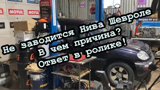 Не заводится Нива Шевроле в чем причина? Ответ в ролике!