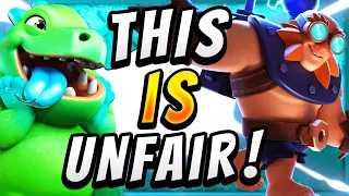 11 WINS 0 LOSSES with 0% OF YOUR BRAIN! — Clash Royale