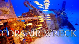 corsair plane wreck dive oahu hawaii