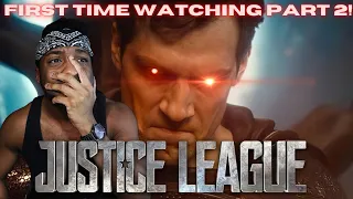 FIRST TIME WATCHING: Zack Snyder’s Justice League Cut 2021 MOVIE REACTION PT. 2 (Movie Commentary)