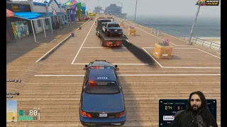 Cornwood reacts to Jean Paul sending a cop car to the Kraken