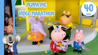 Peppa Pig's New Song - FULL COMPILATION Toy Learning Video ft SING 2 Rosita Johnny Ash