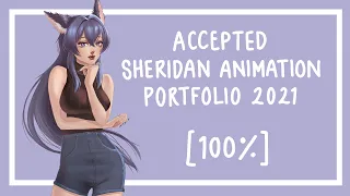 [ACCEPTED] Sheridan Animation Portfolio 2022 (100%) || Commentary + Tips