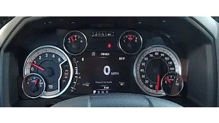 2015 RAM Multi View Reconfigurable Display Overview