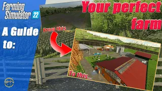 This is how to build your perfect farm in Farming Simulator 22!