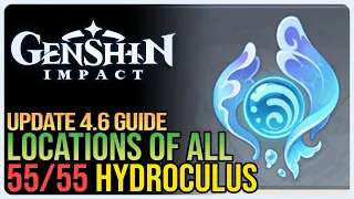 All Fontaine 4.6 Hydroculus Locations Genshin Impact