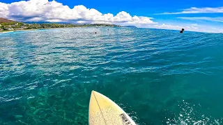 SMOOTH GLASSY WALLS | POV SURF