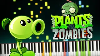 Plants vs. Zombies 2 - Ultimate Battle IMPOSSIBLE REMIX Cover (Sheet Music + midi) Synthesia Piano