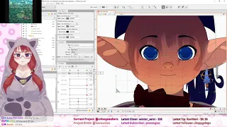 [VTUBER] Live2D Rigging for Ririten 03/02/21