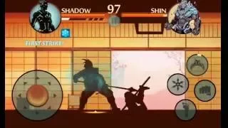 -shadow fight 2 -Фунгус против сенсея  супер битва