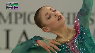 Alena Kostornaya FS _ World Jr Championship 2018