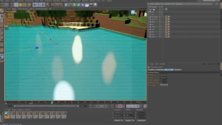 Как Сделать Воду В Cinema 4d r14 Studio