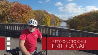 Biking the Erie Canal Trail:  Pittsford to Chili