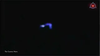 A Mysterious  Blue UFO seen crashing into ocean near Oahau Hawaii