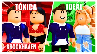 NOVIA TÓXICA vs NOVIA IDEAL en BROOKHAVEN - Roblox YoSoyLoki