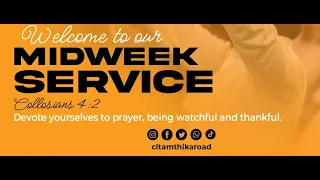 WELCOME TO OUR MIDWEEK PRAYER SERVICE || 2024.01.05
