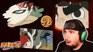 Gaara vs. Rock Lee: The Power of Youth Explodes! - Naruto Episode 48 Reaction