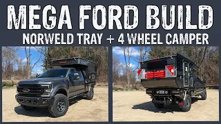 2022 F250 Norweld Tray + 4 Wheel Camper Walkthrough