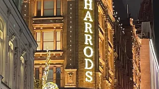 Универмаг Harrods. Праздничный Лондон. Рождество 2024!